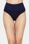 Zivame Anti-Microbial High Rise Full Coverage Tummy Tucker Hipster Panty (Pack of 2) - Multicolor — thumbnail 2